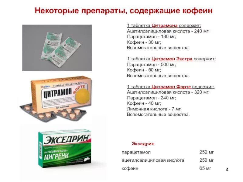 В каких препаратах содержится
