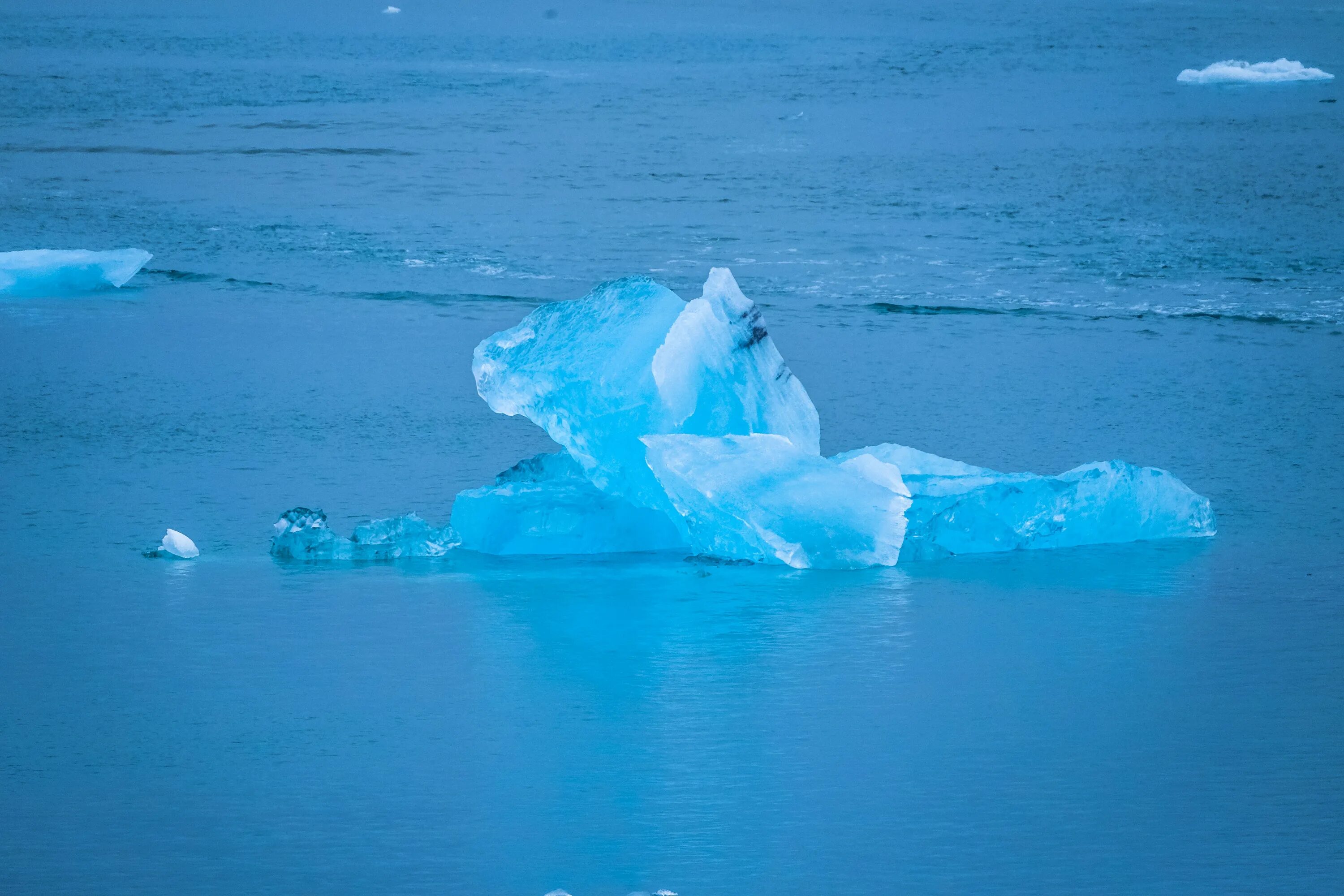 Девушка Айсберг. Ледяной пол. Растения плавучих льдов зимой. Морской лед в воде.