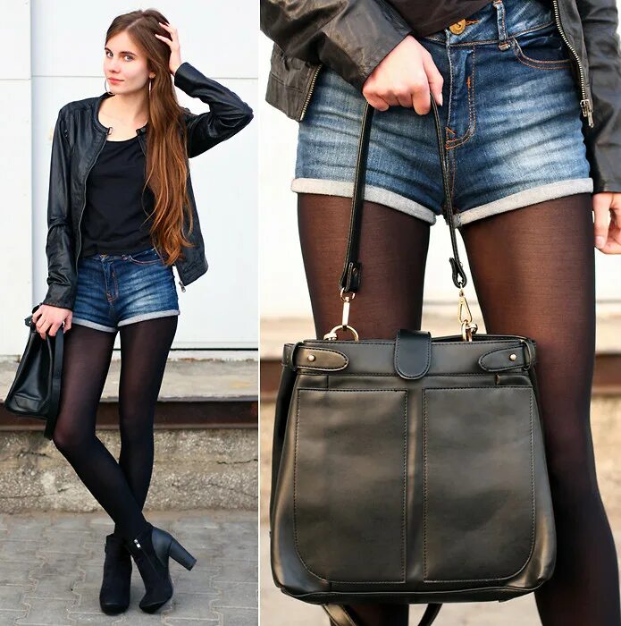 легинсы из экокожи. колготки визитки. колготки экокожа. кожаные шорты с колготками. колготки экокожа.