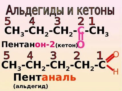 Изомеры пентаналя