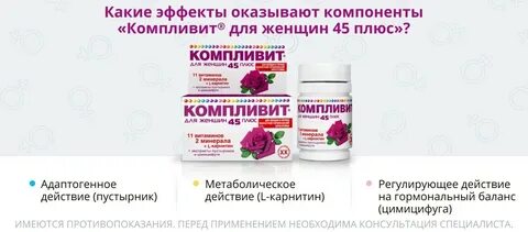 Компливит 45 для женщин состав