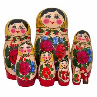 Матрешка традиционная игрушка