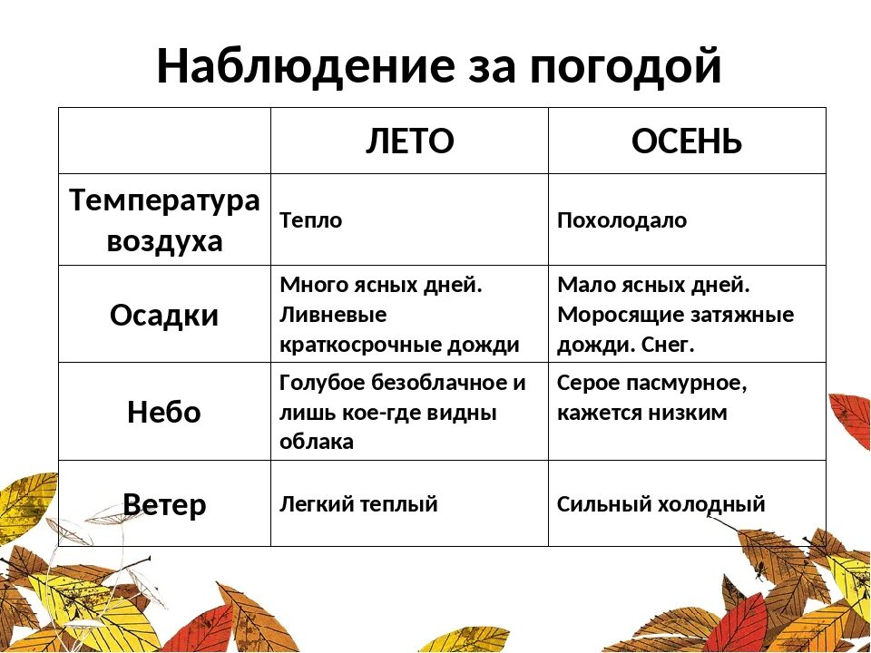 Задания наблюдения окружающий мир