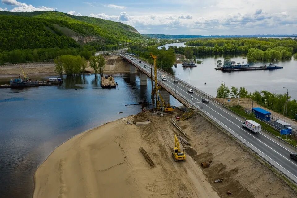 Опора моста самарская область