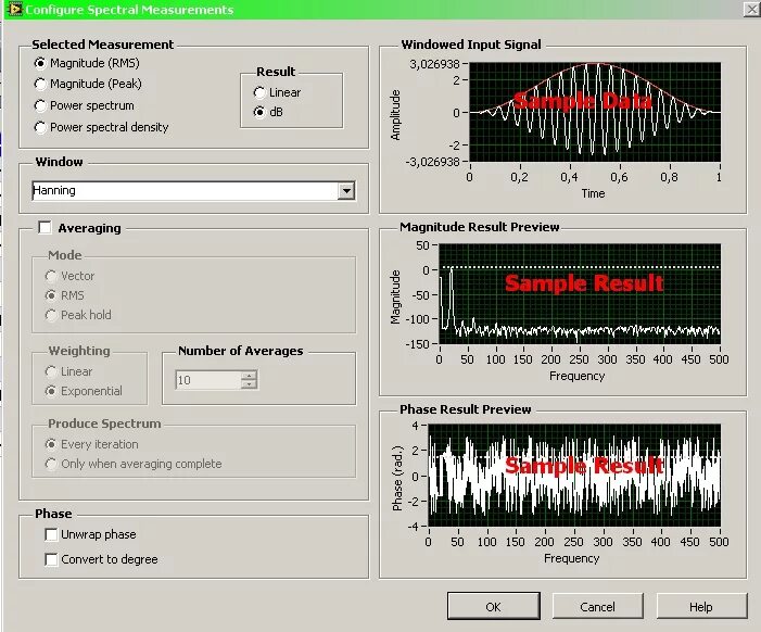 Signal measurement