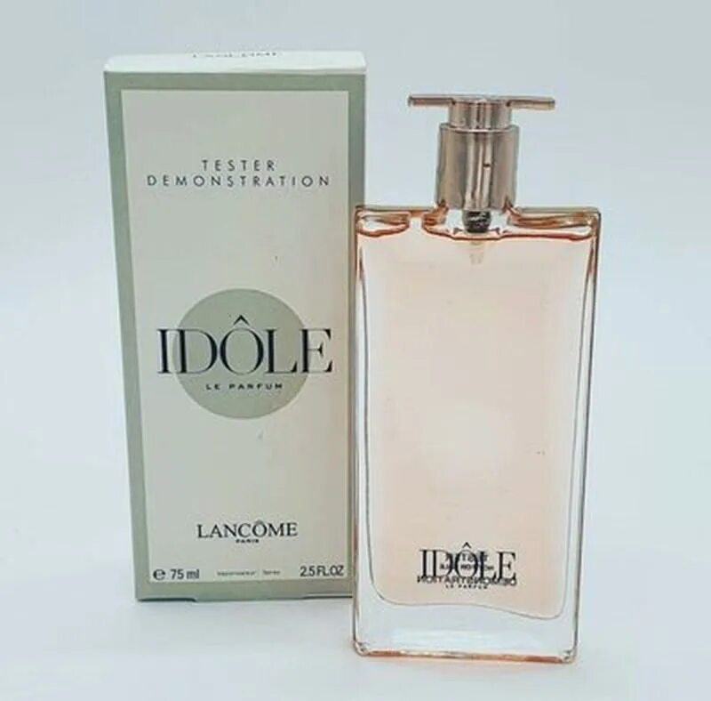 Lancome духи отзывы. Lancome Idole, 75 ml. Lancome Idole тестер. Lancome Idole/парфюмерная вода/75ml.. Пробник Lancome Idole.