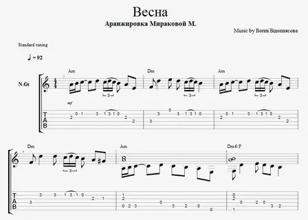 Хиты на гитаре