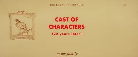 The royal tenenbaums parents guide