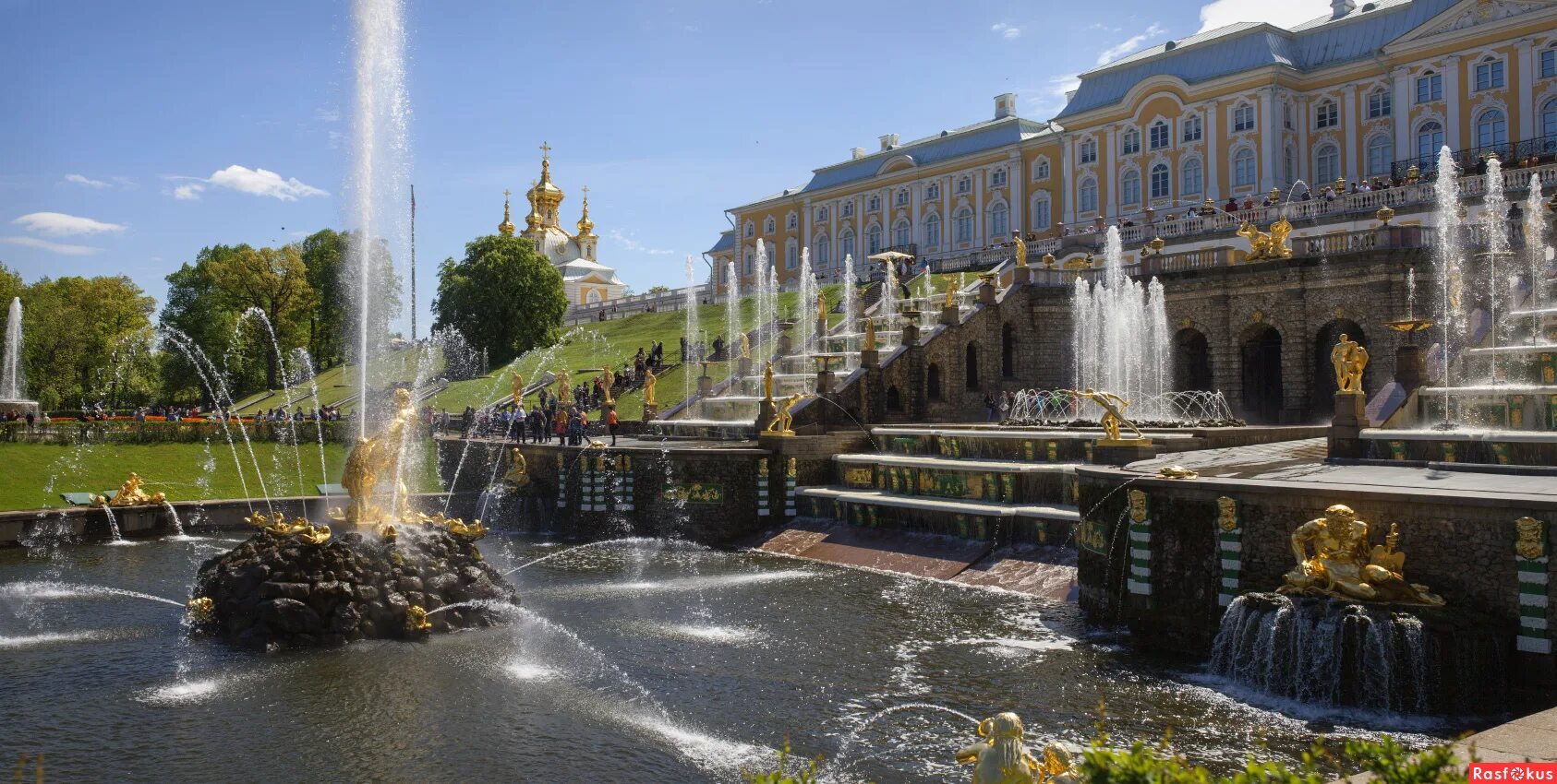 300 лет фонтанам в Петергофе Культура России Дзен