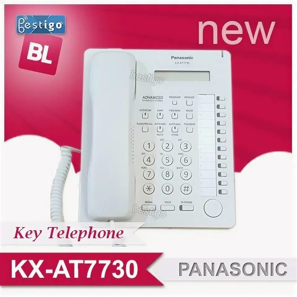 Panasonic KX at7730ru фото подключения. ADC Key телефон.