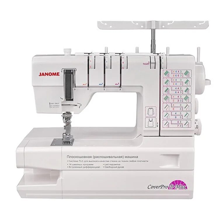 Купить распошивальную машинку. Распошивальная машина Janome COVERPRO D Max. Распошивочная машина дженаме. Распошивальная машина Janome Cover Pro d Max. Швейные машинки Janome распошивалка.