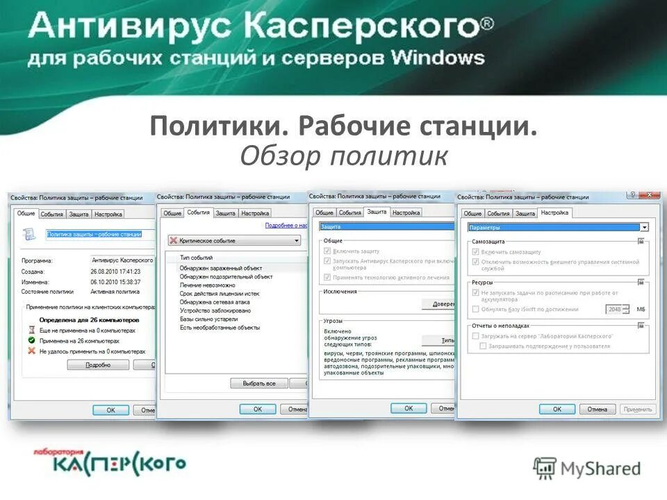 Kaspersky для рабочих станций