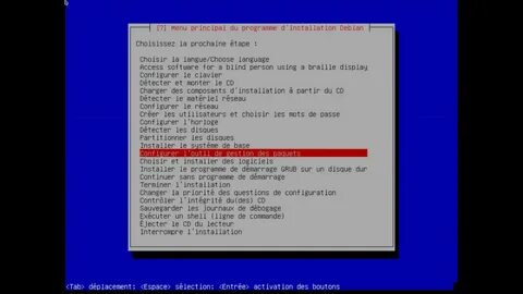 How to install debian