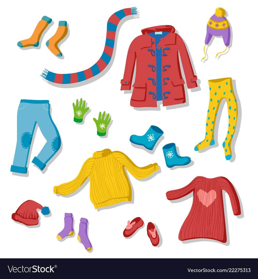 Set of clothes is