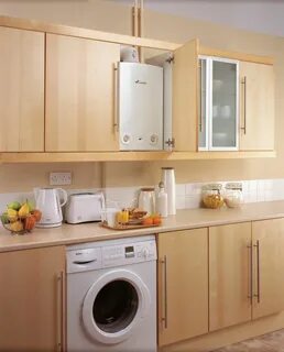 Современные кухни с газовой колонкой