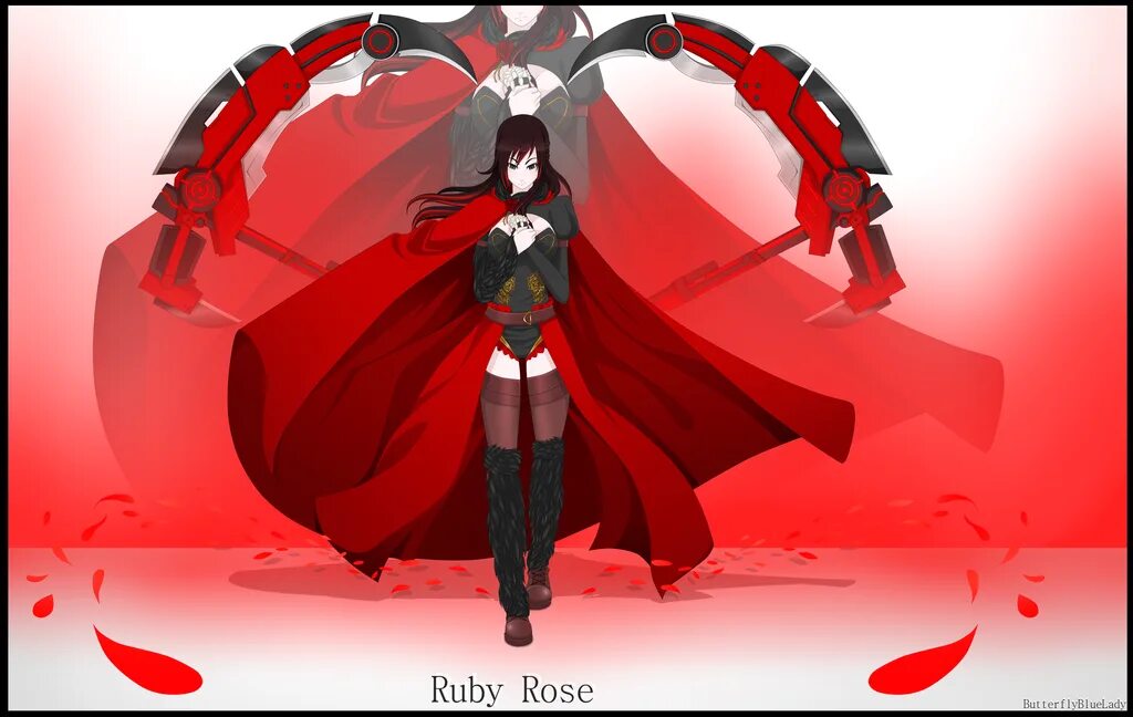 RWBY Руби вампир. RWBY броня Руби. Маджента RWBY. RWBY Руби арт.