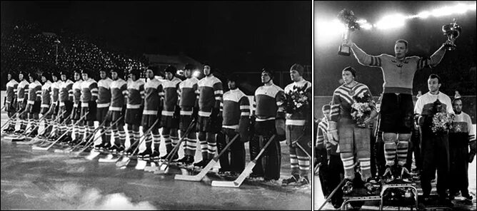 Чемпионат СССР по хоккею 1956-1957. Рекорд хоккей шайбы