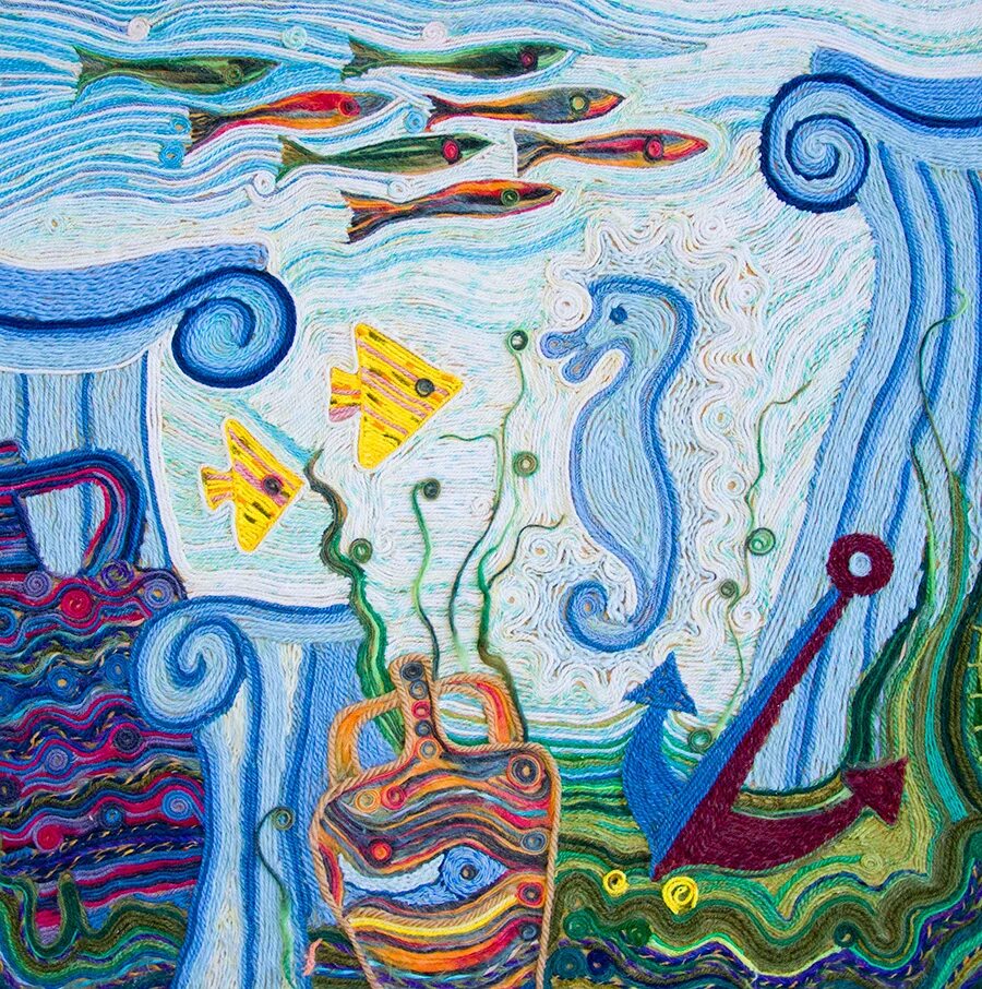 Нетканый гобелен. Ниткография подсолнухи. Гобелены для ковровой вышивки. Китайская ниткография. Объемная нетканый гобелен.