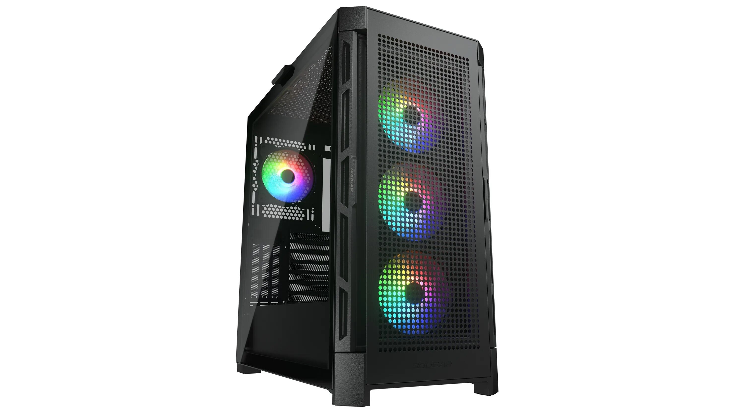 Airface rgb. Cougar airface rgb black. корпус cougar mx430 mesh rgb black (3851c60.0005). cougar корпус. корпус cougar airface pro rgb black вскрытие.