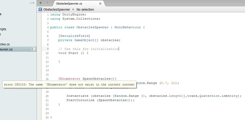 Error cs0103. Ошибка cs0103. Error cs0103 Unity. Пространство имен в c#.