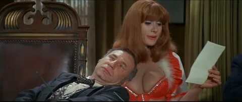 Mel Brooks and Robyn Hilton in Blazing Saddles (1974). 