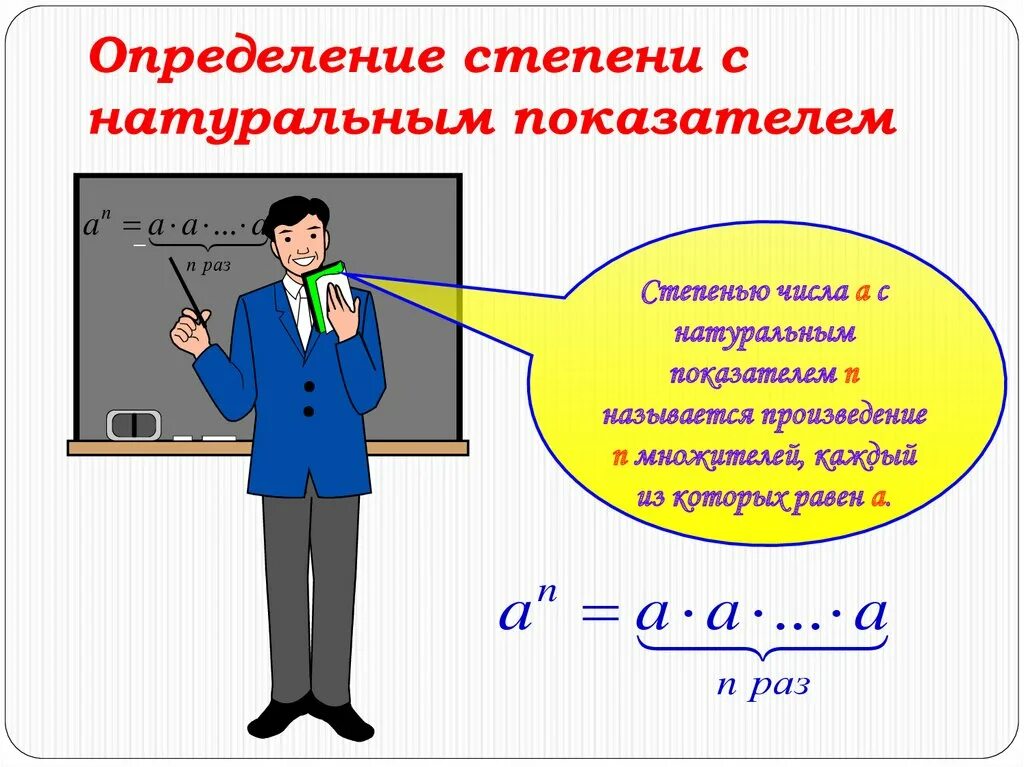 Определение степени с натуральным показателем 7 класс. Степень с натуральным показателем. определение степени с натуральным показателем. степень числа с натуральным показателем. определение степени числа.