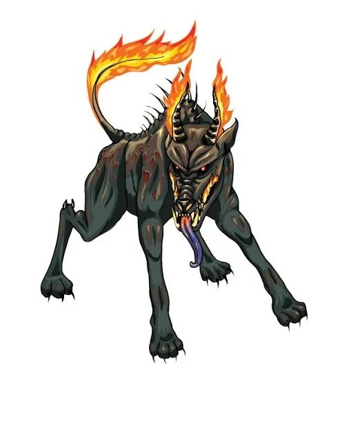 Адская гончая ДНД. Адская гончая ДНД 5. Адская гончая (Hellhound) ДНД. Адская гончая ДНД арт.