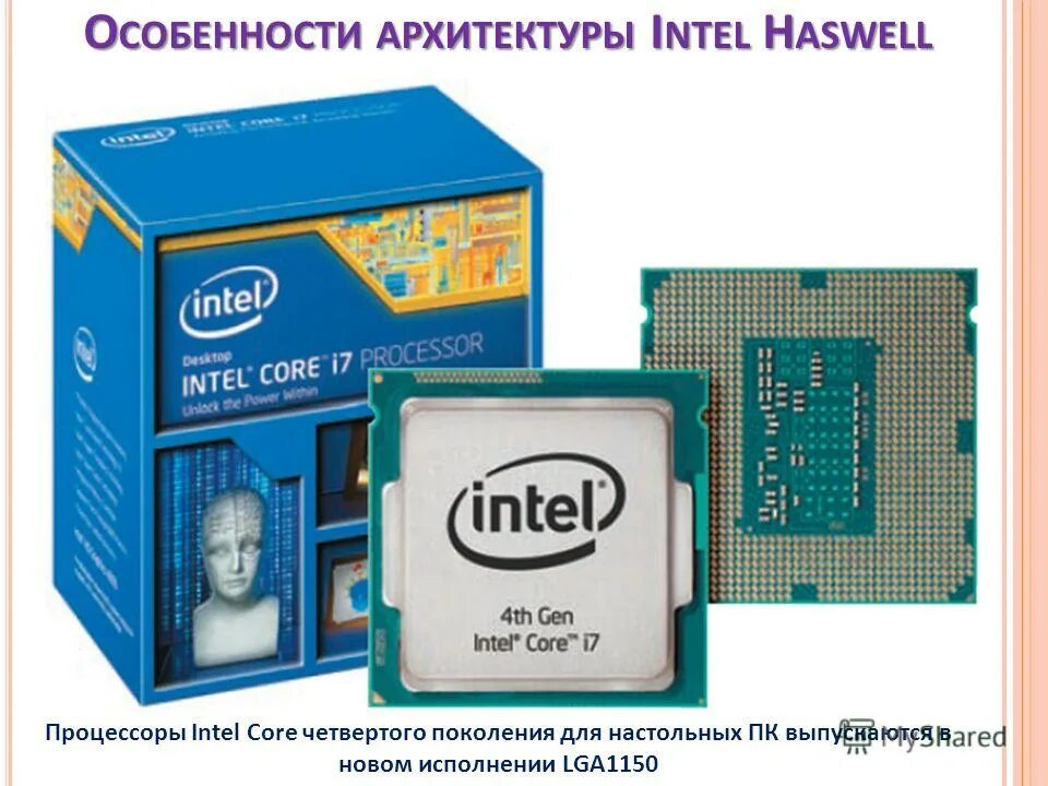 Процессор Intel Core i4. Intel Haswell 2. Поколение Intel Haswell. Поколения процессоров Intel Core i7.