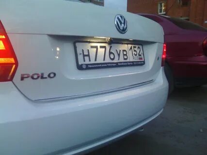 Задняя камера поло седан