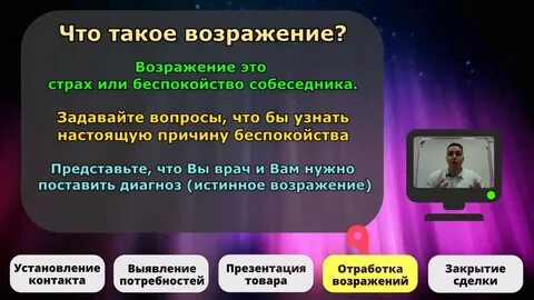 Возражение словам собеседника