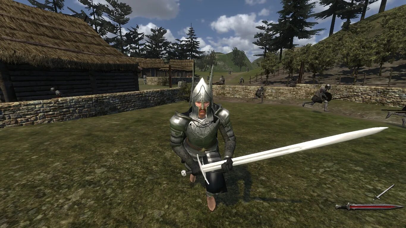 Mount and Blade Warband меч Гатса. Шлем Гондор в Маунт блейд пендор. Mount and Blade мод на Блич. Steam warband