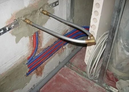 Подводка в квартире