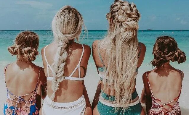 Instagram: @hairby_chrissy Braided ponytail hairstyles, Hair trends, Braided pon