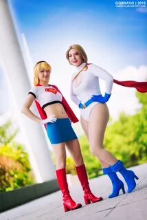 Super Girl and Power Girl Cosplay - 15/21 - エ ロ コ ス プ レ.