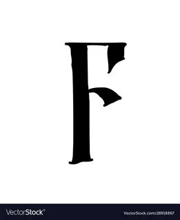 Латинская f
