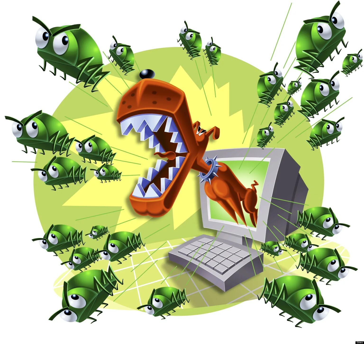 My computer for viruses tomorrow