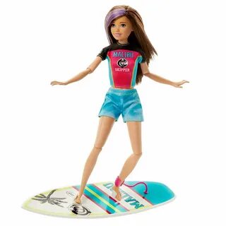 Barbie surfing