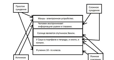 Ложное суждение
