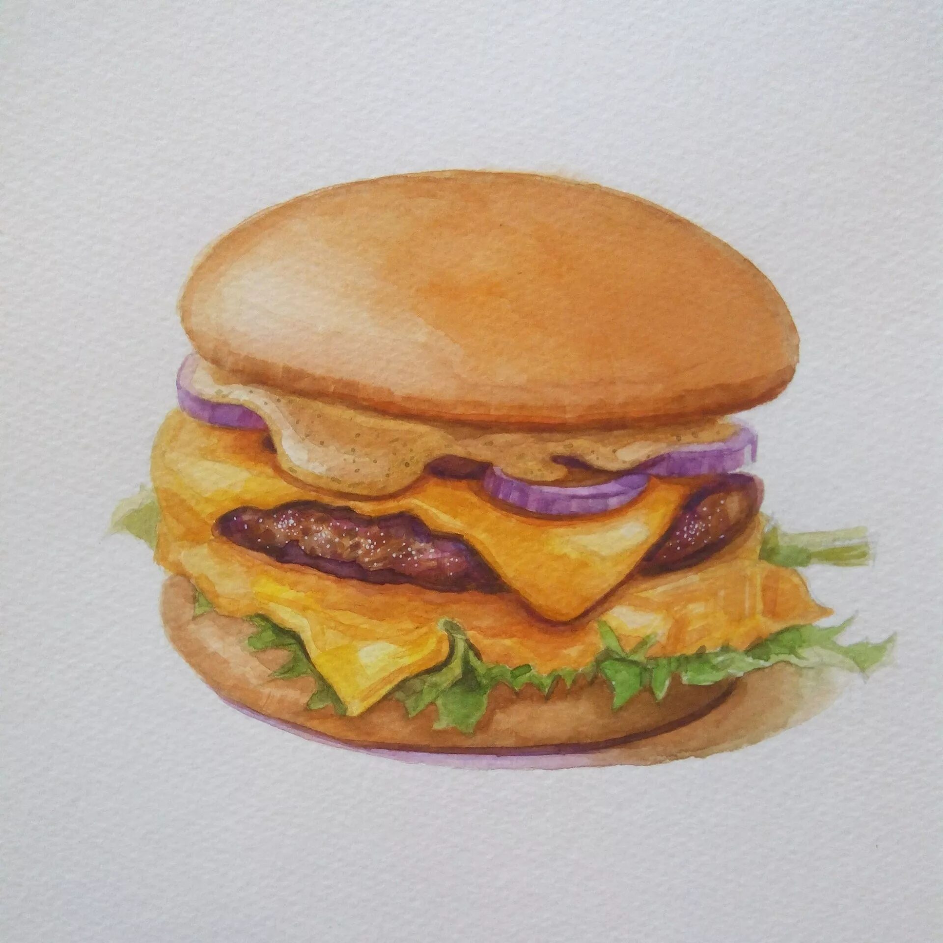 Гамбургеры пошагово. Гамбургер акварель. Бургер карандашом. Нарисованный гамбургер. Гамбургер цветными карандашами.