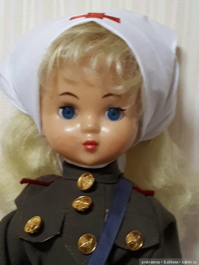 Куклы военного времени. Кукла 45 года. Вязаная кукла в военной форме.