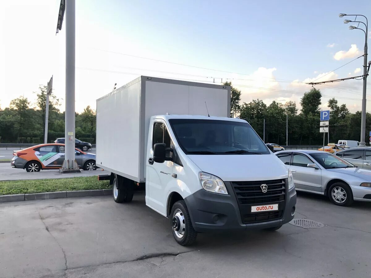 Газель некст термобудка фото Купить б/у ГАЗ ГАЗель Next дизель механика в Пушкино: серый изотермический кузов