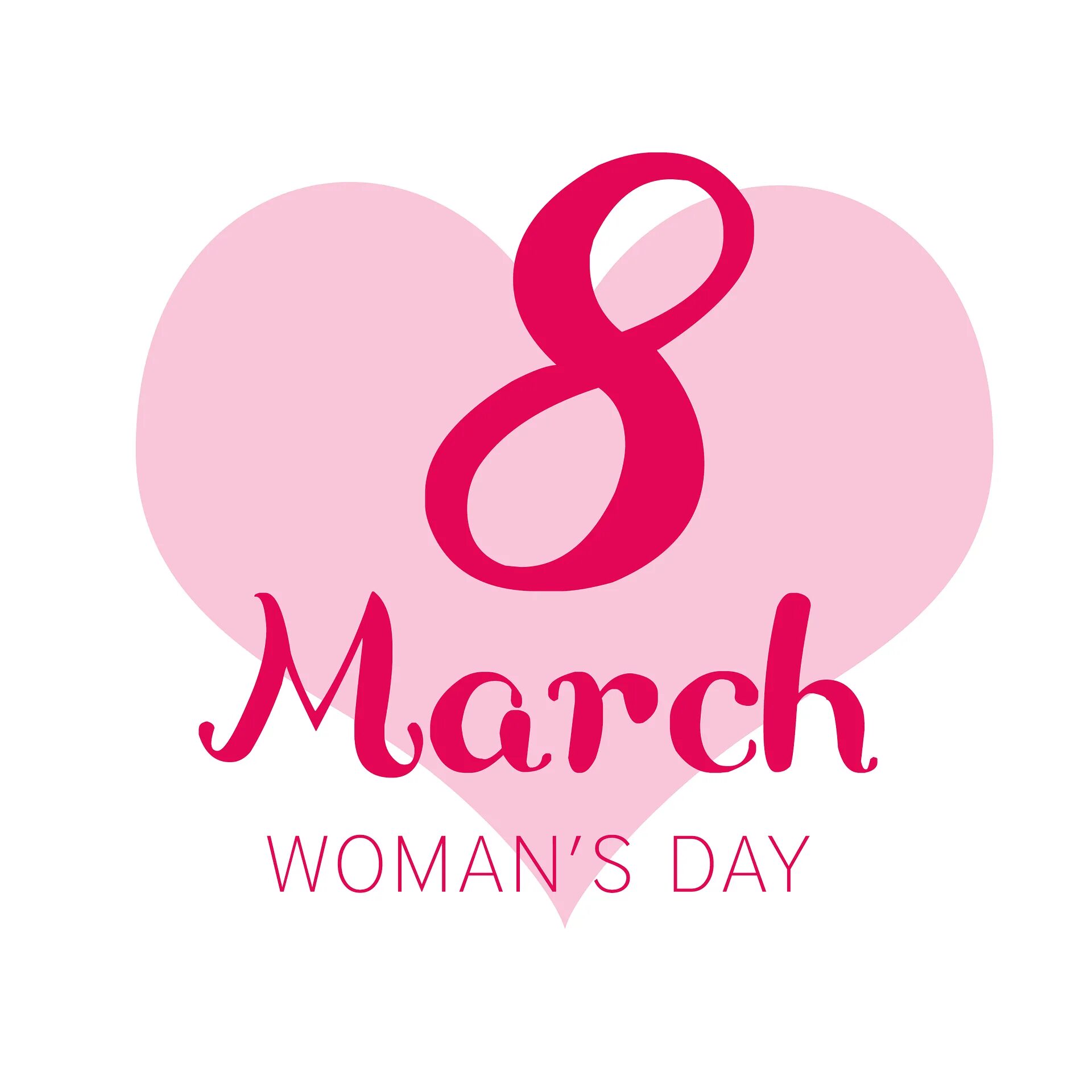 Happy women's Day 8 March. 8 th of march