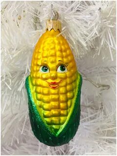Елочная игрушка кукуруза