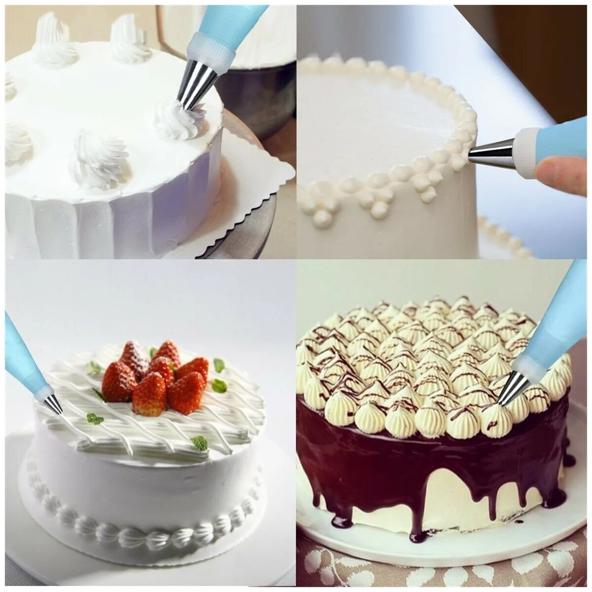 Украшение боков торта кремом. Украшения из айсинга для тортов. Можно ли для украшения торта использовать. Декор торта кремовыми цветами. Можно ли для украшения торта использовать.