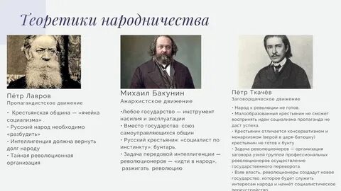 Теоретики народничества