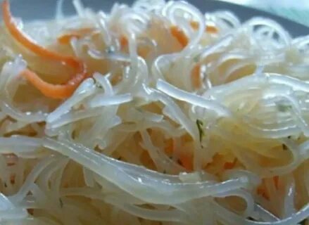 Фунчоза без овощей