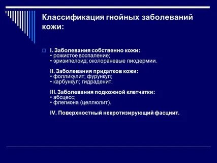 Классификация заболевание кожи