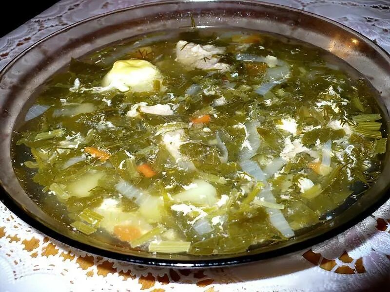Как сварить щи из крапивы