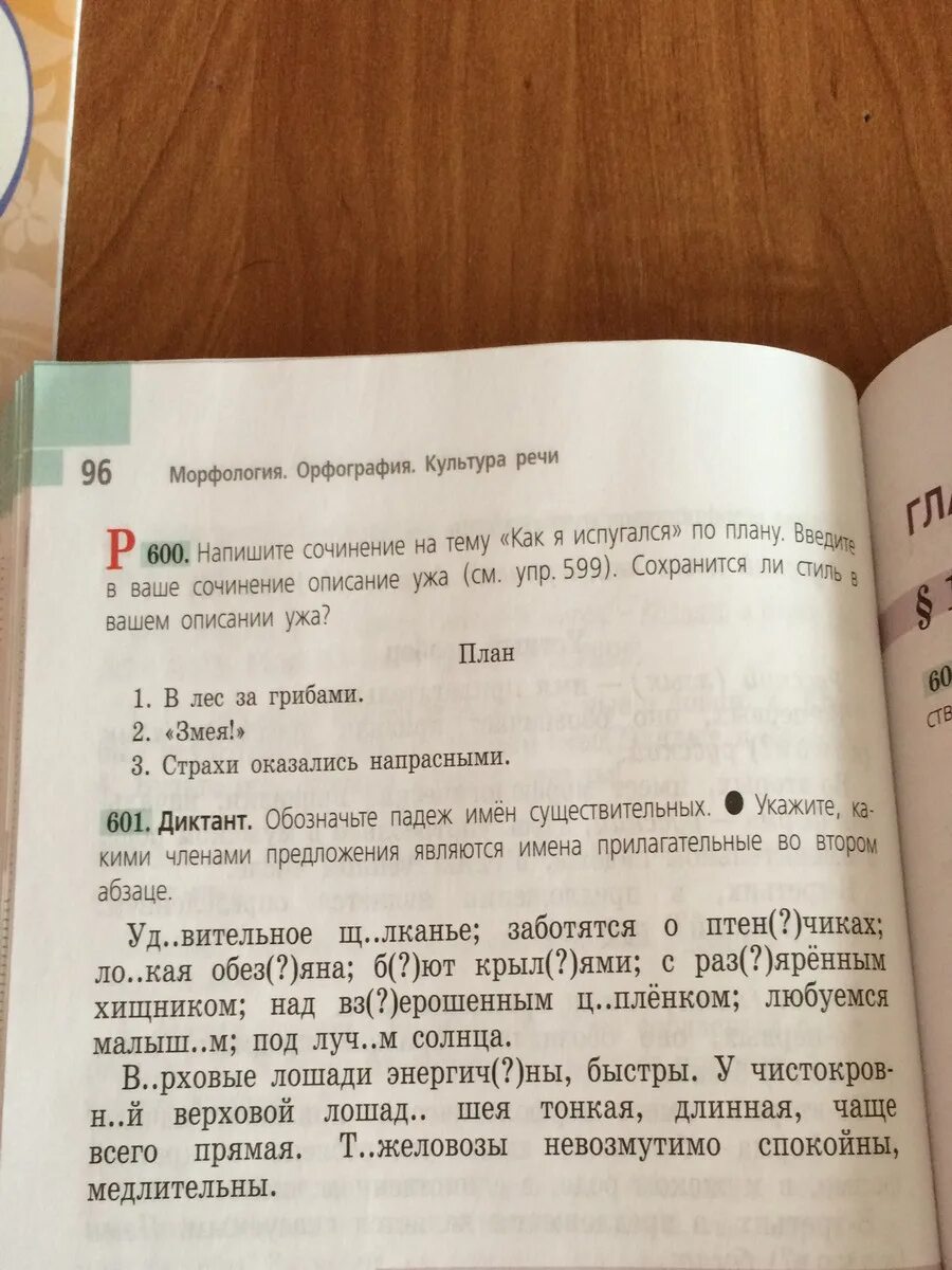 Русский упр 601 6 класс ладыженская. Упр 601. Упражнение 601 по русскому языку 5 класс. Русский 5 класс упр 601 диктант..