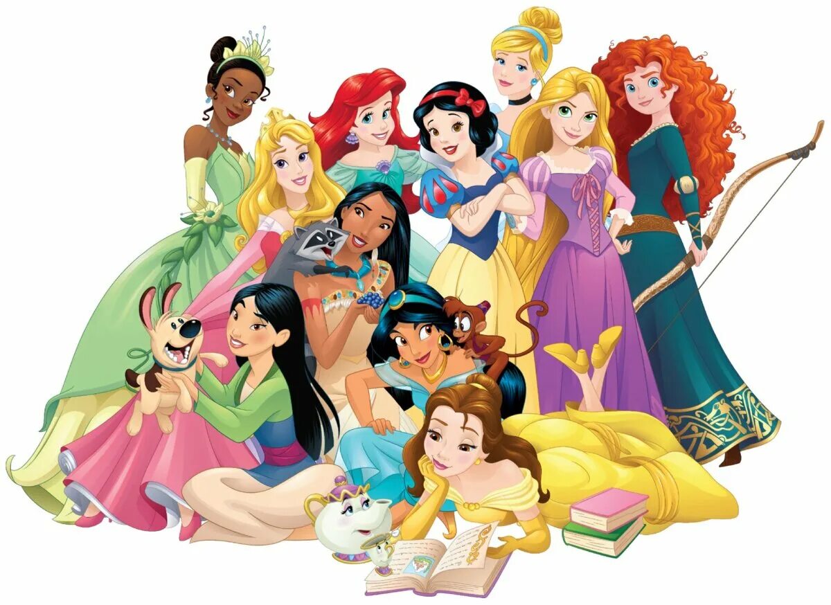 Первая диснеевская принцесса. Disney princess принцесса дисней. 11 принцесс диснея.